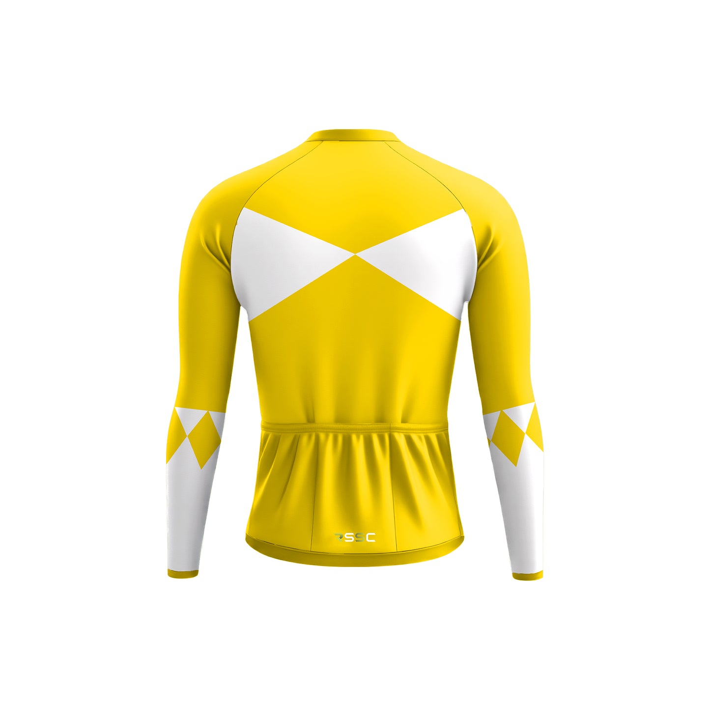 Power Rangers Yellow Ranger Men's Long Sleeve Cycling Kit
