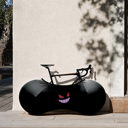 gangster ghost Black Bicycle Wheels Cover