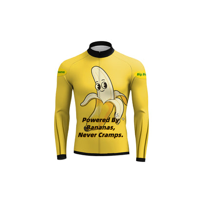 Super big banana Men's Long Sleeve Cycling Kit