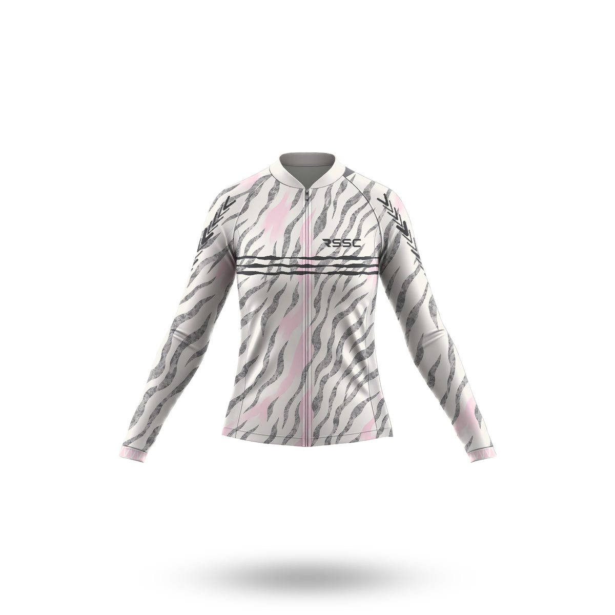 Tenue de cyclisme femme à manches longues Colorful Abstract Movement