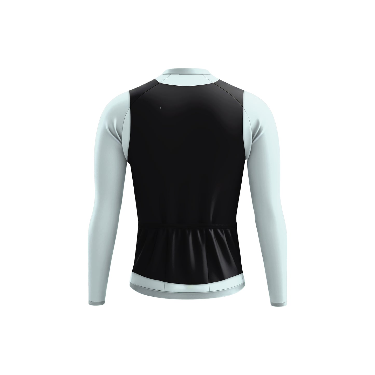 Elegant Thug Black Men's Long Sleeve Cycling Kit
