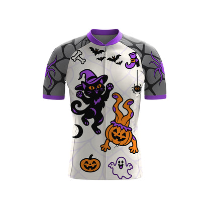 Tenue de cyclisme pour homme à manches courtes « Belgium White »