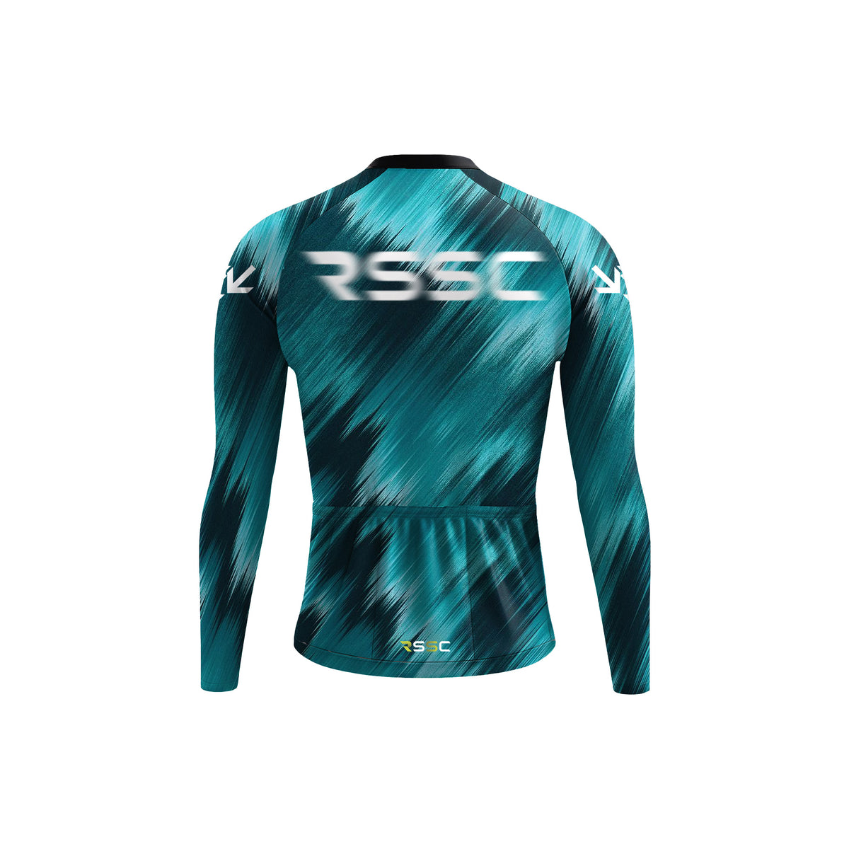 RSSC 迅捷青色男士長袖自行車套裝