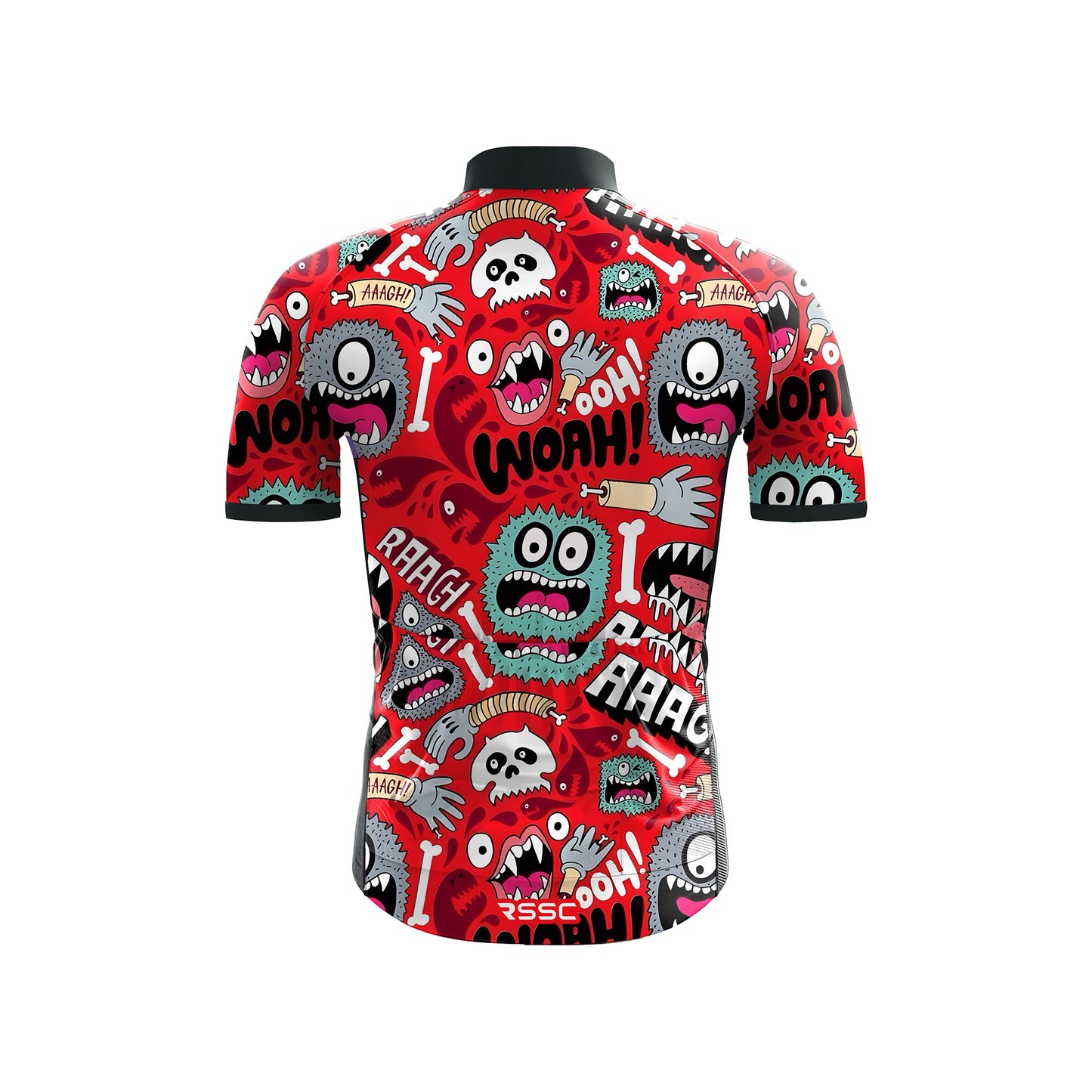 Screaming Graphic Men's Short Sleeve Cycling Kit