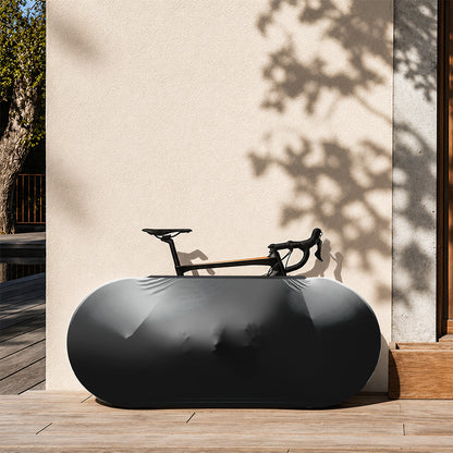 Ghost Black Bicycle Wheels Cover