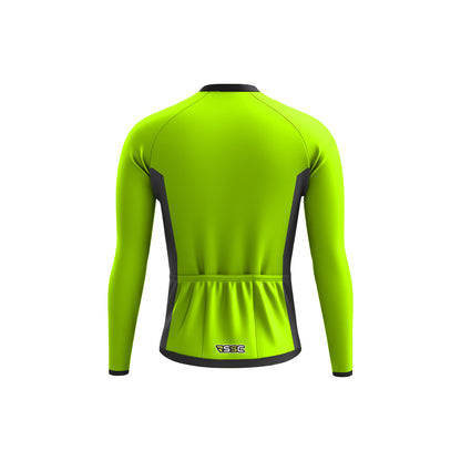 Green flash Men's Long Sleeve Cycling Kit