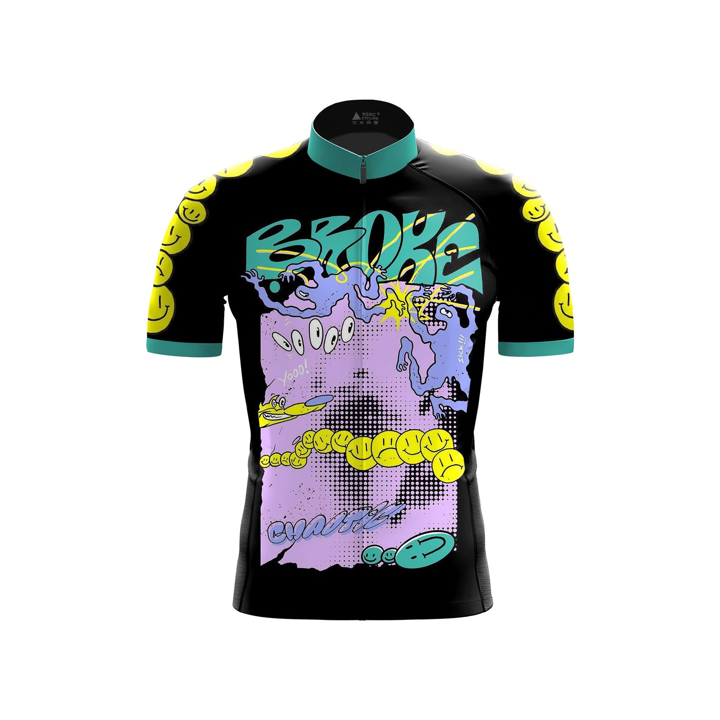 CYCLIST CHAOS Men's Short Sleeve Cycling Kit