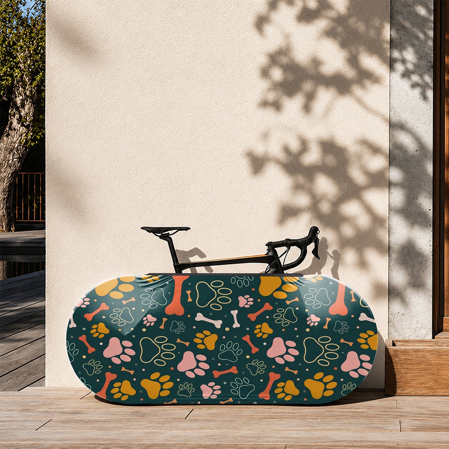 Dog Lover Bicycle Wheels Cover