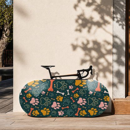 Dog Lover Bicycle Wheels Cover