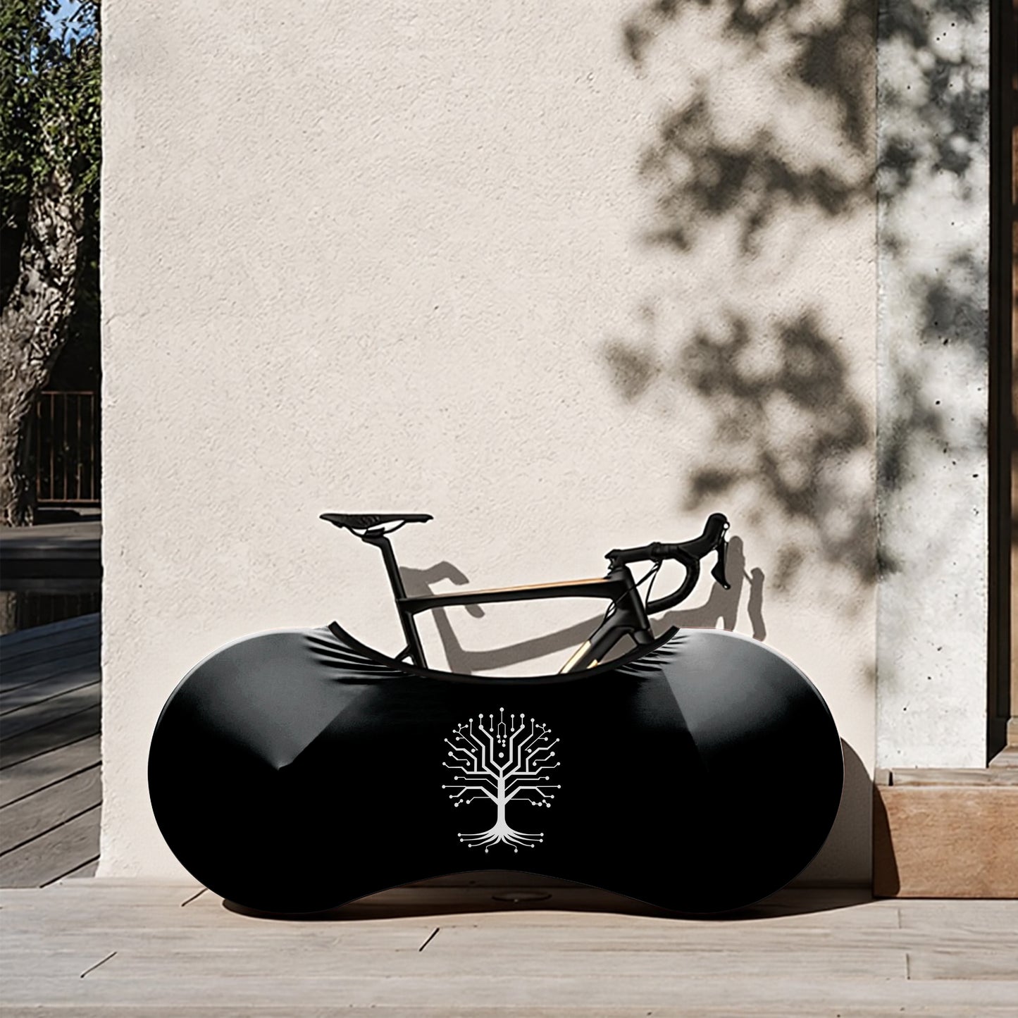 Technology Tree Bicycle Wheels Cover