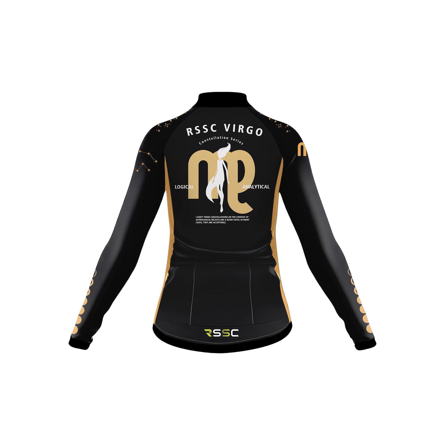 Bike And Smile Langarm-Fahrradset für Herren