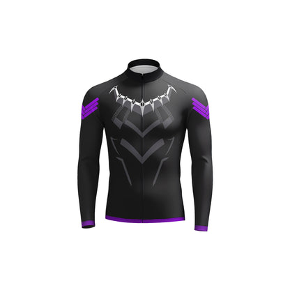 Vibranium Battle Suit Men's Long Sleeve Cycling Kit