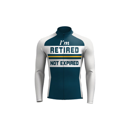 Retired Not Expired Men's Long Sleeve Cycling Kit