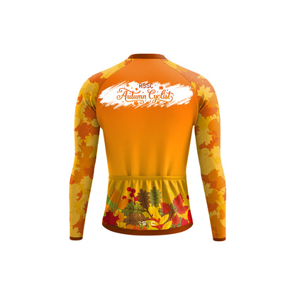 Autumn Colors Fall Foliage Men's Long Sleeve Cycling Kit