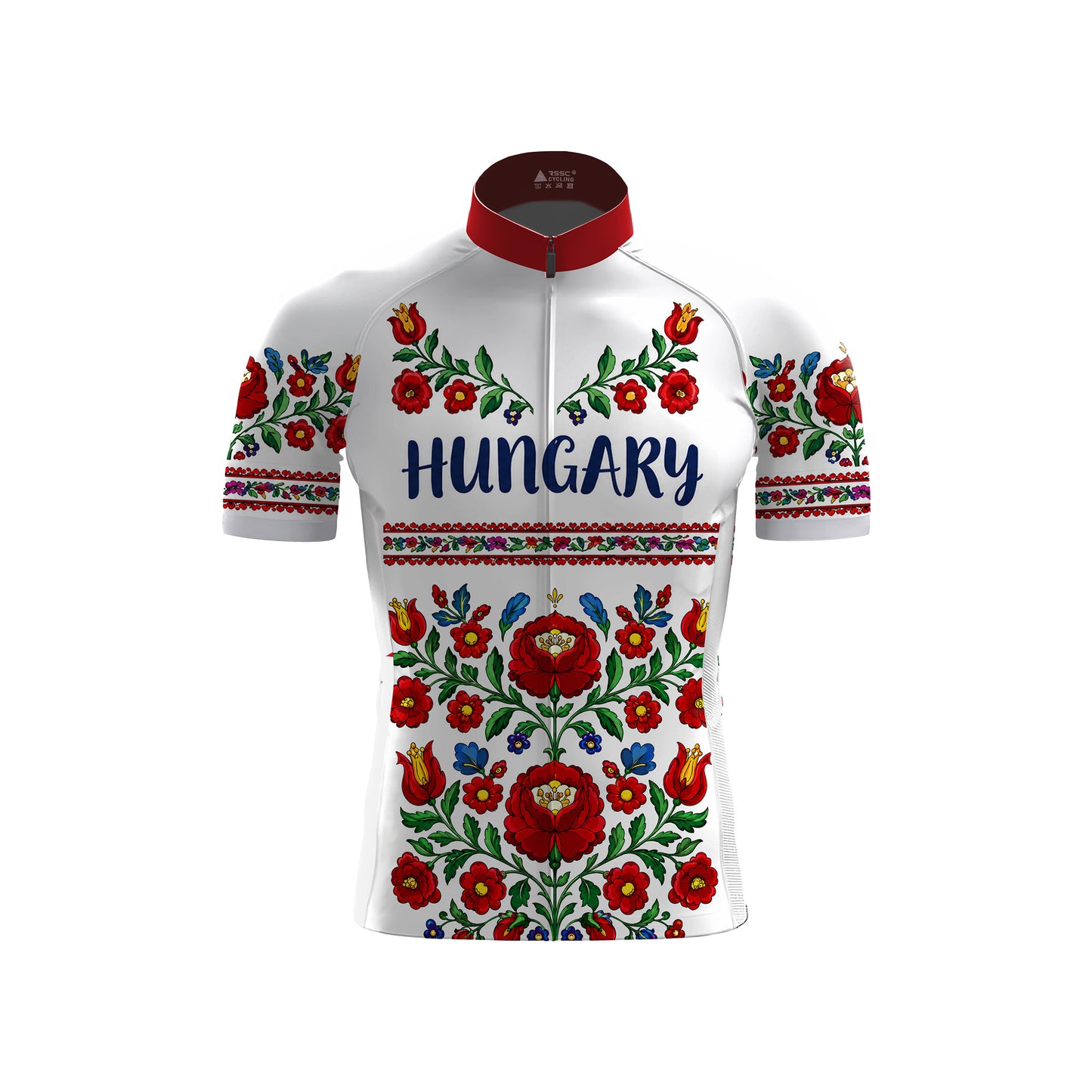 hungary Men's Short Sleeve Cycling Kit