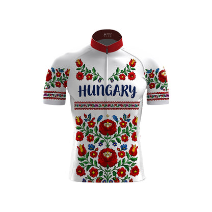 hungary Men's Short Sleeve Cycling Kit