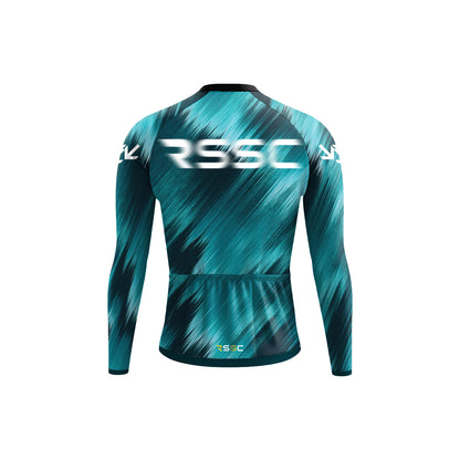RSSC Swift Cyan Men's Long Sleeve Cycling Kit