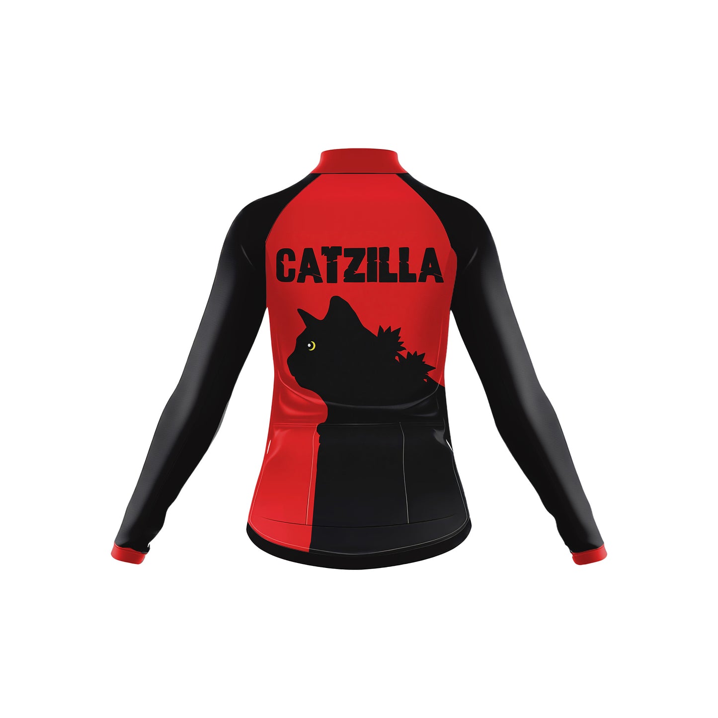 cat gatzilla Women's Long Sleeve Cycling Kit
