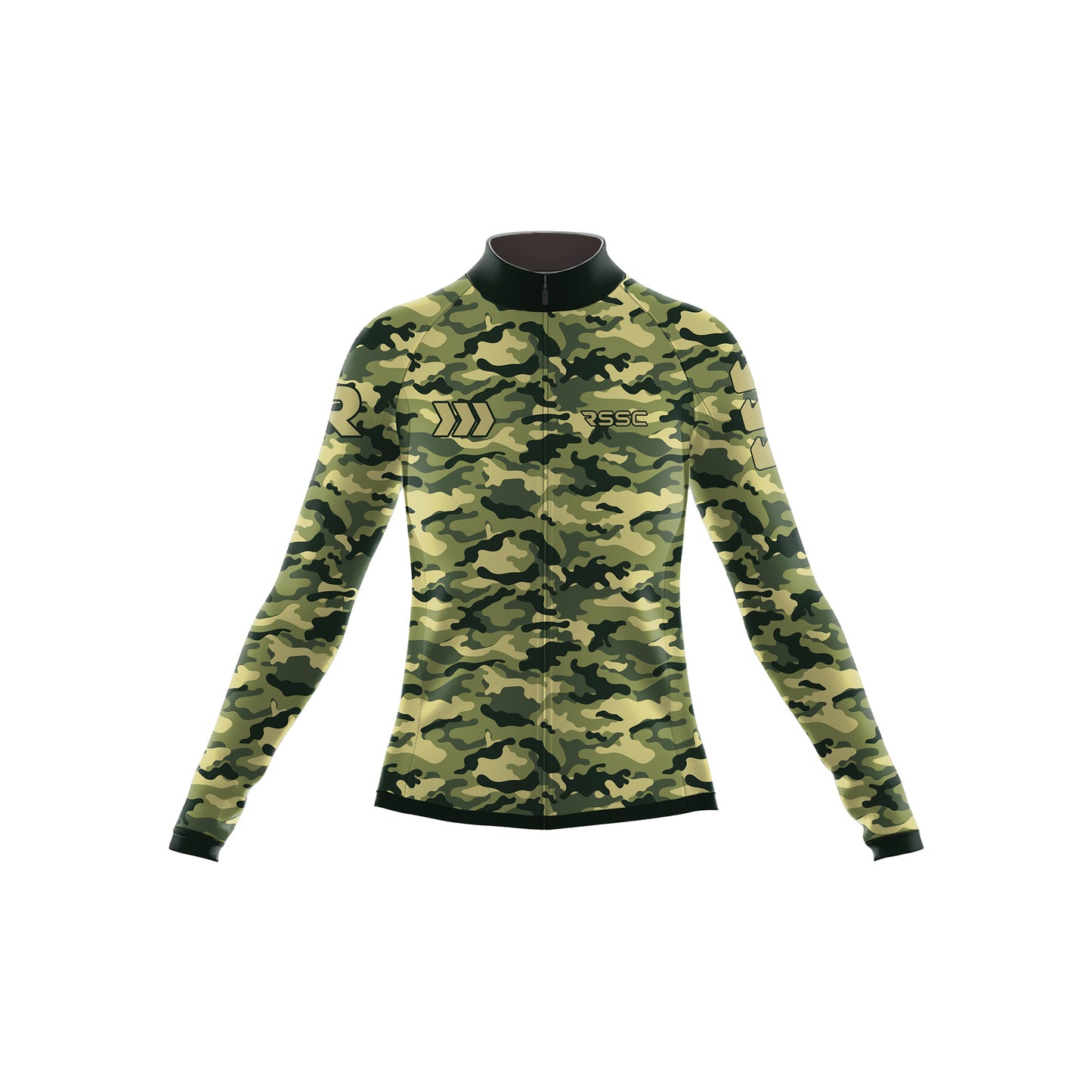 Olive Terrain Women's Long Sleeve Cycling Kit