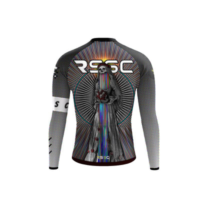 Never part till death Men's Long Sleeve Cycling Kit