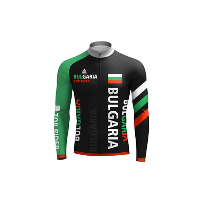 Bulgaria Top Rider  Men's Long Sleeve Cycling Kit