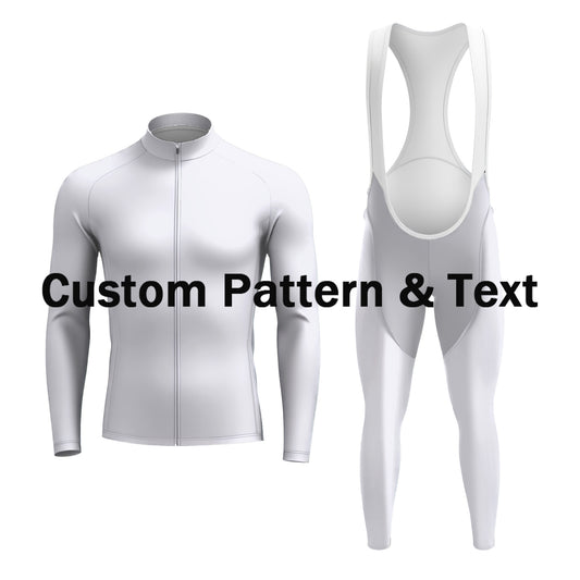 Custom Men's Long Sleeve Cycling Kit