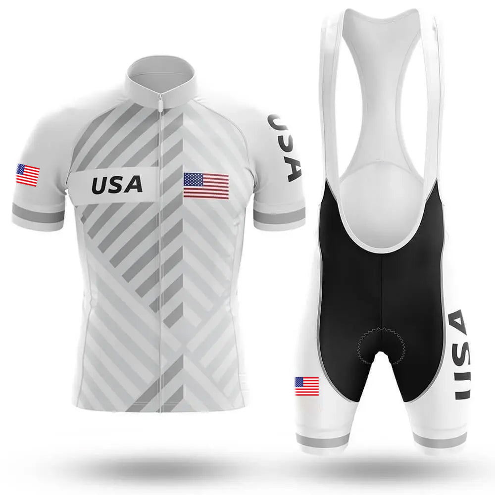 Classic USA Men's Short Sleeve Cycling Kit | Rsscsports