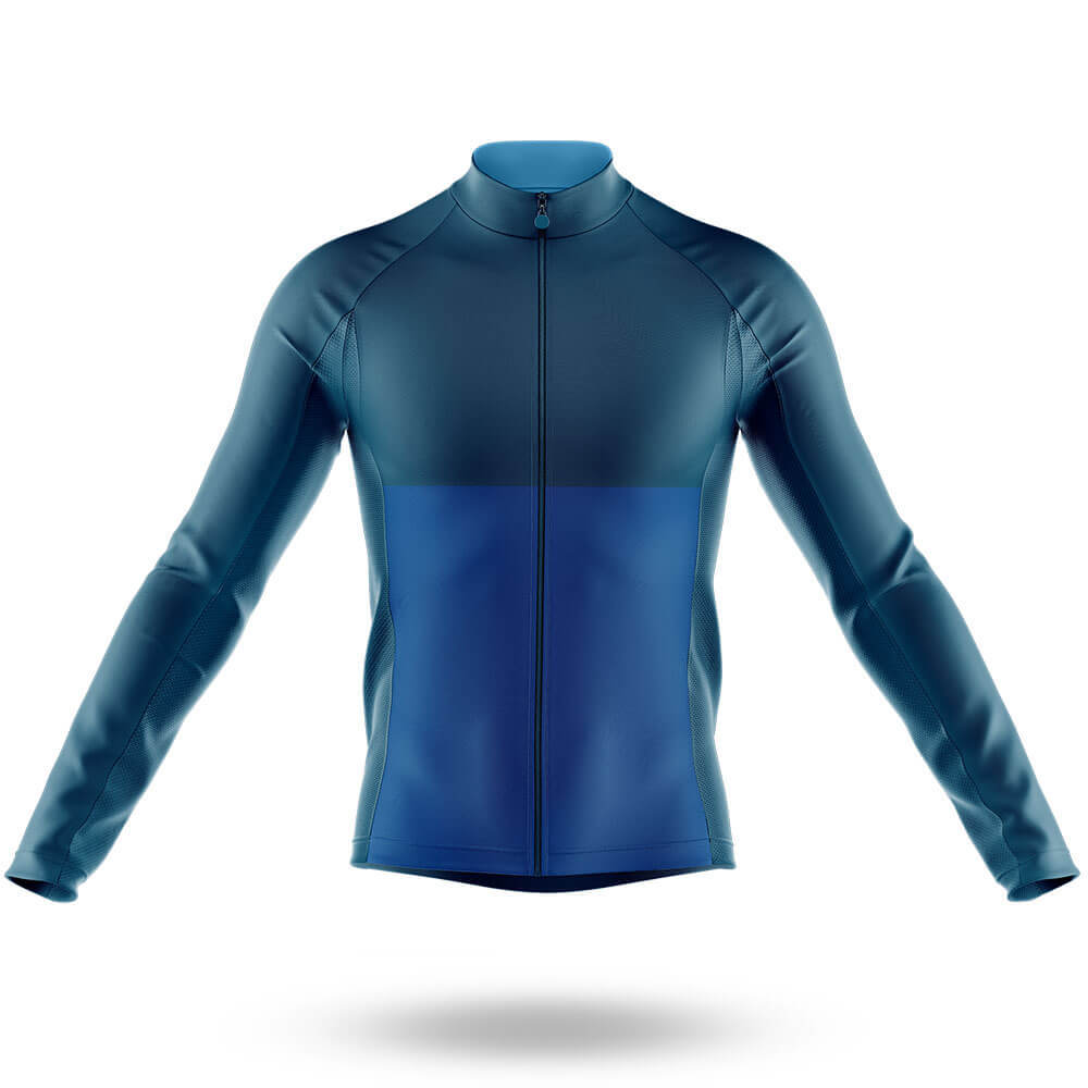 Simple Blue Men's Short/Long Sleeve Cycling Kit | Rsscsports