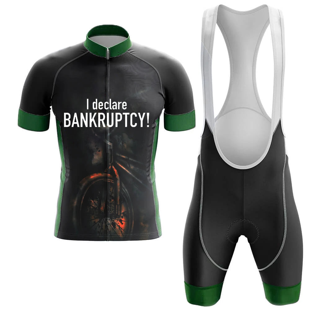 I Declare Bankruptcy Men's Short Sleeve Cycling Kit | Rsscsports