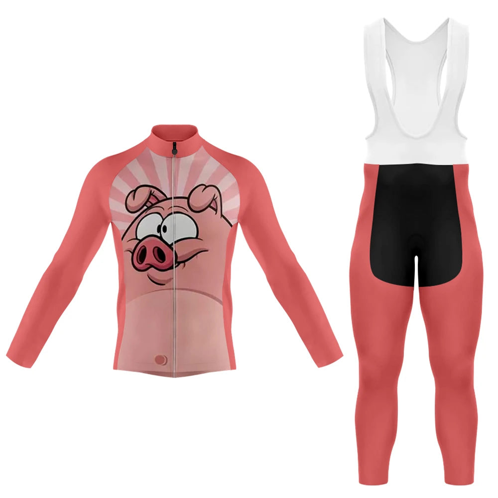 Pig Men's Long Sleeve Cycling Kit