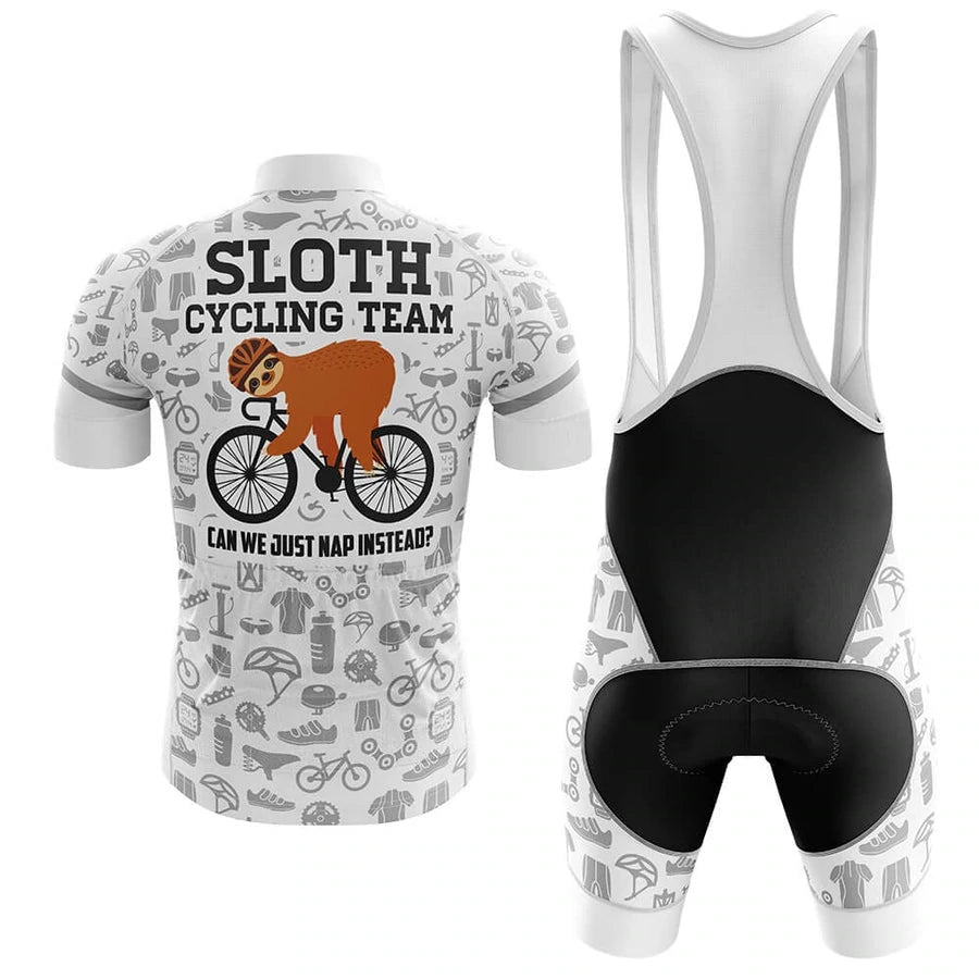 Sloth Cycling Team Men's Short Sleeve Cycling Kit | Rsscsports