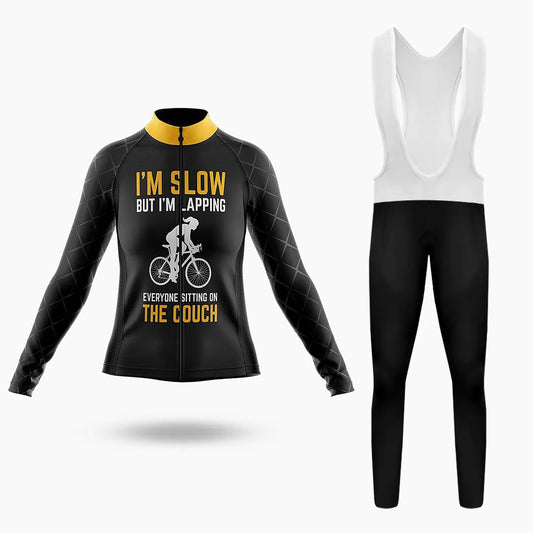 Tenue de cyclisme à manches longues pour femme I'm Slow