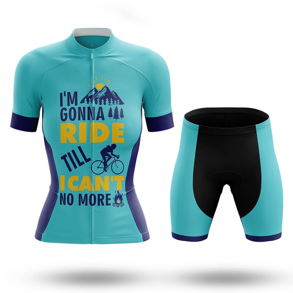 Till I Can't Women's Short Sleeve Cycling Kit | Rsscsports