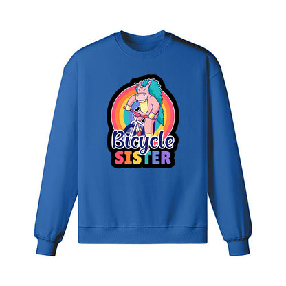 Bicycle Unicorn Sister for Sibling Sweatshirt