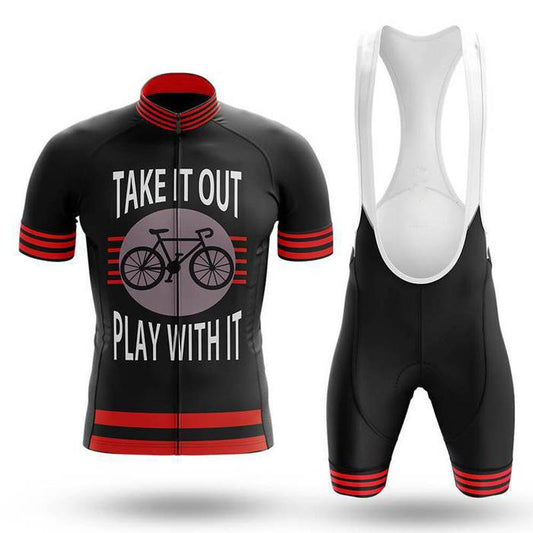 Take It Out Men's Short Sleeve Cycling Kit | Rsscsports