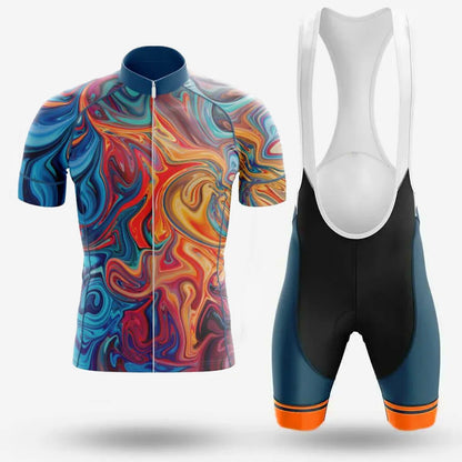 Liquid Marble Men's Short Sleeve Cycling Kit | Rsscsports