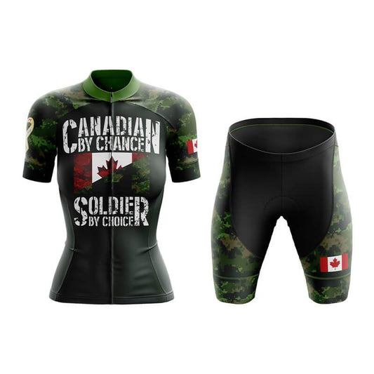 Canada Amry Women's Short Sleeve Cycling Kit | Rsscsports