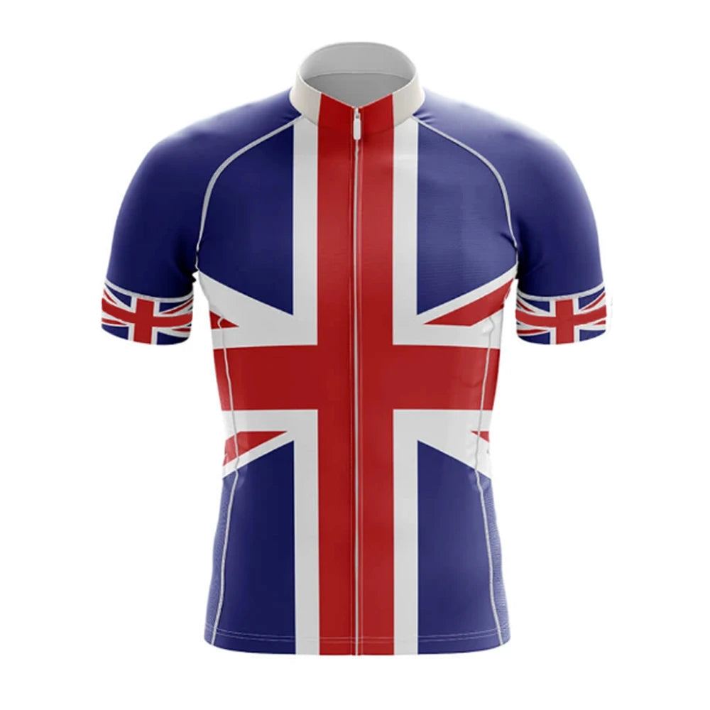 UK Flag Men's Short Sleeve Cycling Kit | Rsscsports