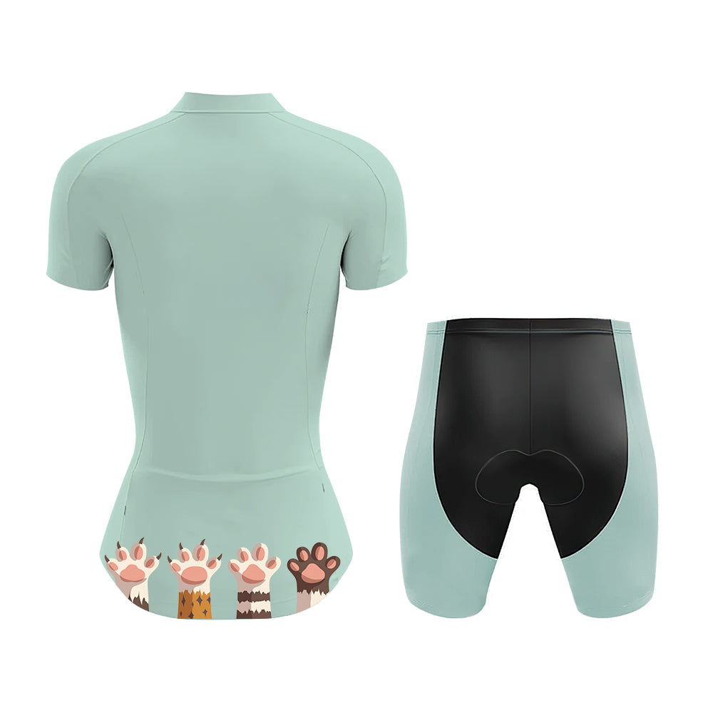 Cat Meow Women's Short Sleeve Cycling Kit | Rsscsports