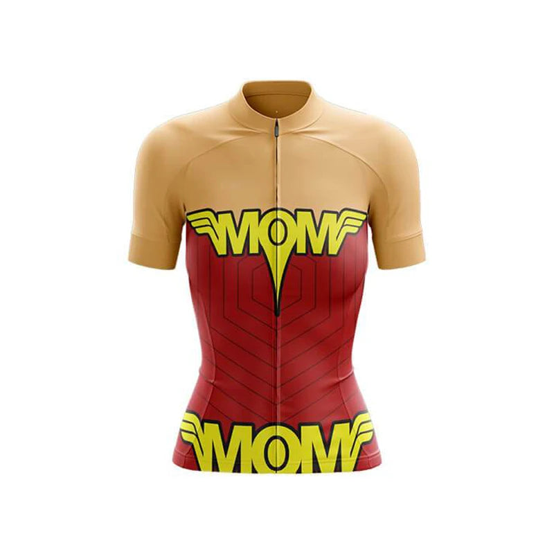 Wonder Mom Women's Short Sleeve Cycling Kit