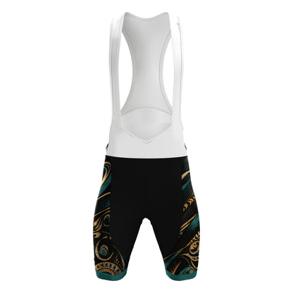 Gilded Vortex Men's Short Sleeve Cycling Kit