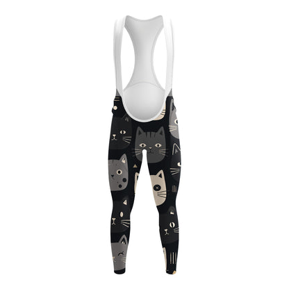 Happy Emoticon Cat Women's Long Sleeve Cycling Kit