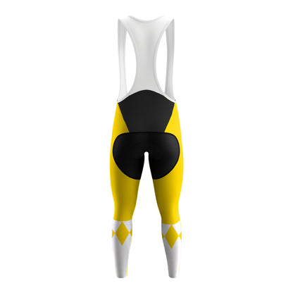 Power Rangers Yellow Ranger Men's Long Sleeve Cycling Kit