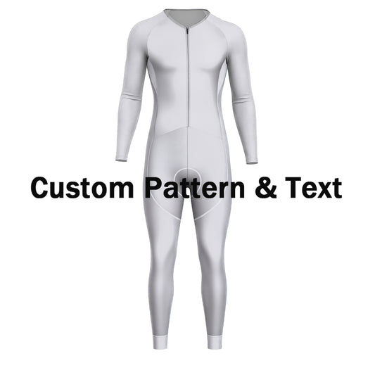 Custom Men's Long Sleeve Long Triathlon Suit
