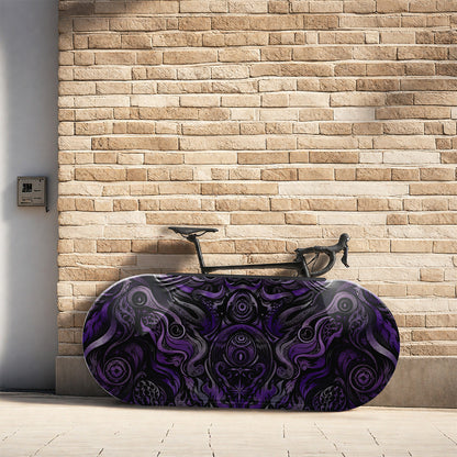 Purple Heresy Bicycle Wheels Cover