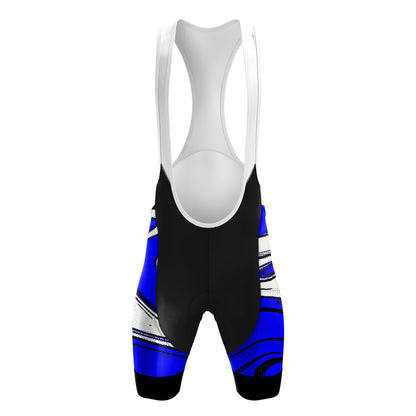 Cobalt Swirl Men's Short Sleeve Cycling Kit