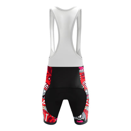 Screaming Graphic Men's Short Sleeve Cycling Kit