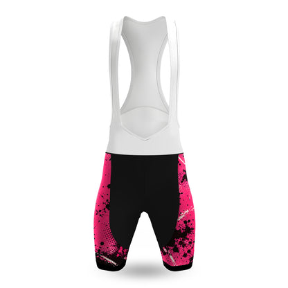 Kurzarm-Radtrikot für Damen „Neon Punk Skull“