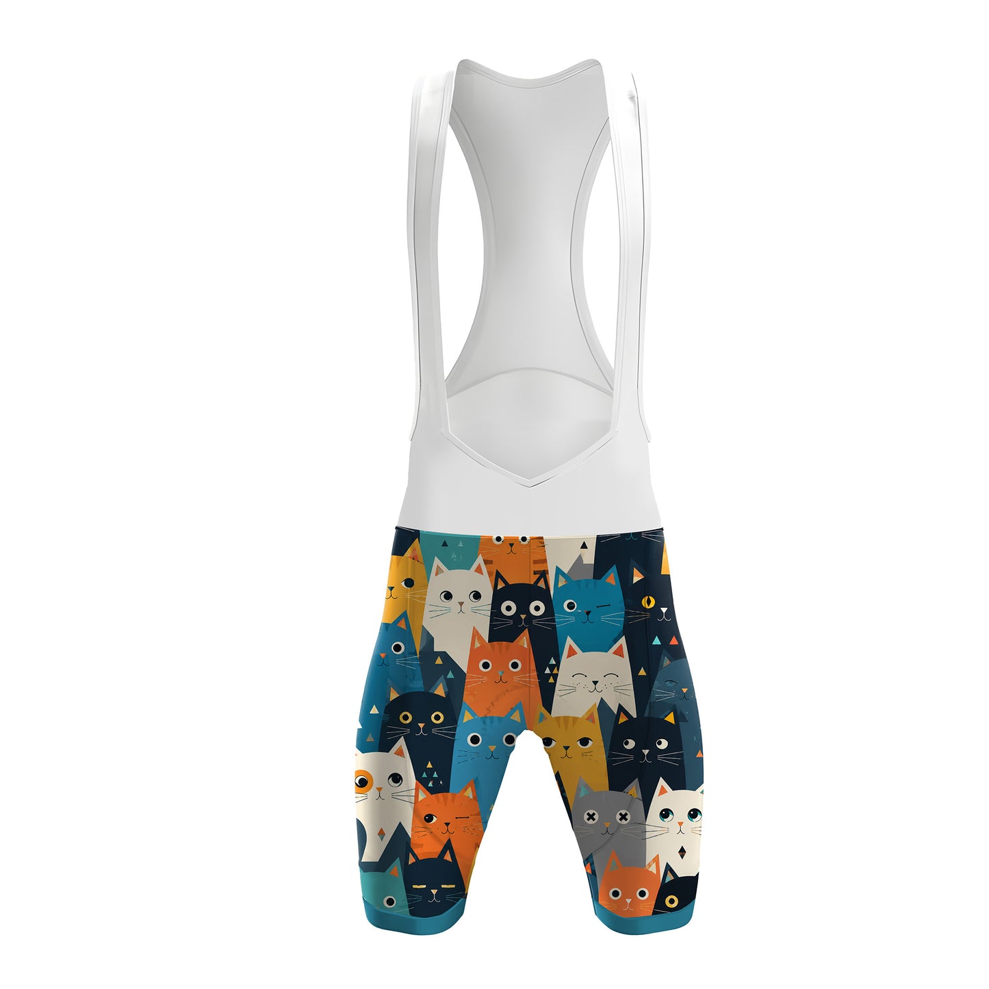 Cartoon Cat Women's Short Sleeve Cycling Kit