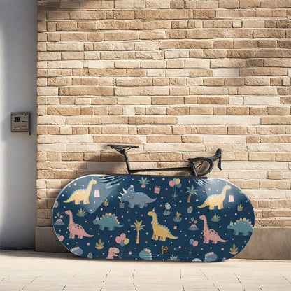 Dinosaur Pattern Bicycle Wheels Cover